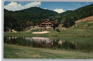 Postcard Hound Ears Golf Ski Club Blowing Rock NC