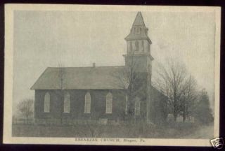 Bingen PA 1920’s Saucon Valley Ebenezer Church PC 8