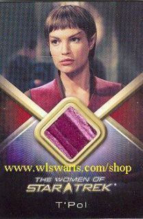   Star Trek WCC9 TPol Costume Card RARE Mint Seam Jolene Blalock