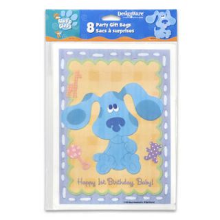 Blues Clues 1st Birthday Treat Loot Bags Party Supplies