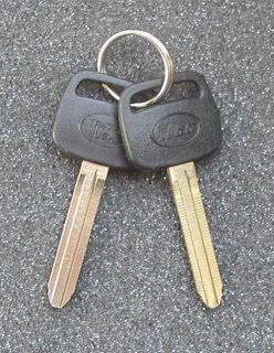 NEW 1998 2002 Chevrolet Prizm Key blanks blank