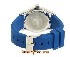  RLX1151 Panel Back Blue Marlin Graphic Silicone Mens Watch
