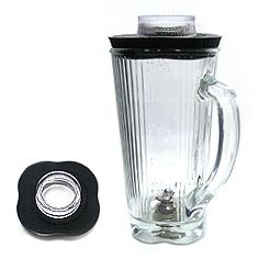 Waring CAC34 40 oz Glass Blender Container with Lid