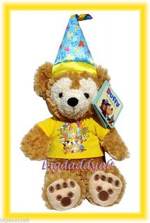 New Walt Disney Duffy Happy Birthday Bear Plush Limited