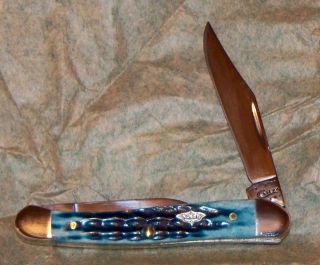 Case XX Calypso Kentucky BlueGrass Mini Copperhead Pocket Knife New 