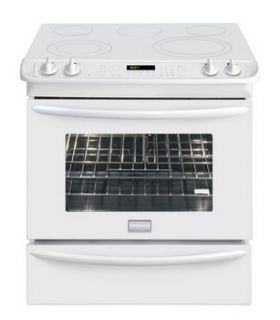 New Frigidaire White Electric Slide in Range FGES3065KW
