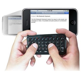   Mini Bluetooth Keyboard for Bluetooth Enabled Phones Tablets
