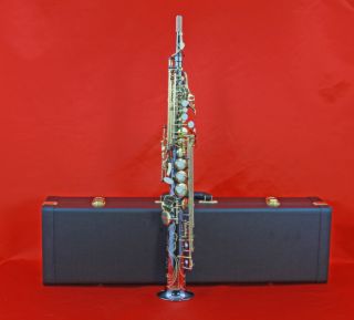 Legacy Soprano Saxophone New Black Sax Fully Engraved