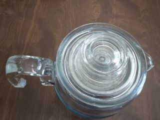   Pyrex Coffee Pot Percolator Glass Stove Top 7754 B Blue Flame