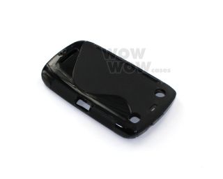  Gel Soft Case Cover s Line Wave for Blackberry Curve Touch 9380