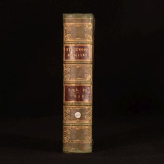 1859 Blackwoods Edinbugh Magazine Volume LXXXVI Scarce