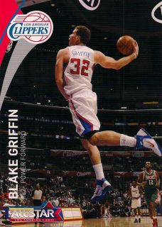 Blake Griffin 32 2011 Los Angeles Clippers Stadium Give Away Card SGA 