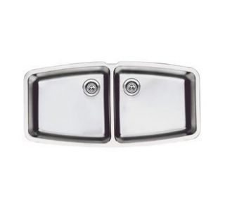 Blanco 440111 Performa Double Basin Stainless Steel Kitchen Sink 462 