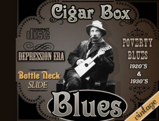Delta Blues Cigar Box Guitar regal Music Stella Fat Dobro Resonator 