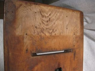 Willcox & Gibbs Treadle Sewing Machine Cabinet Top with Drop Leaf 