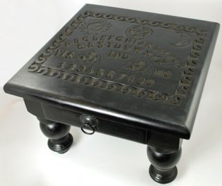 Spirit Board Ouija Altar Table w Drawer Fantastic Free U s Shipping 
