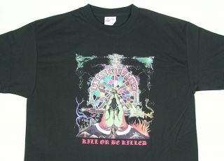 Blessed Death Kill or Be Killed T Shirt L Hanes New