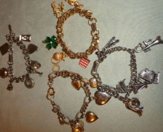   Charm Link Dangle Pendant Bracelet Jewelry Accessory Cute