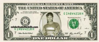 John Wayne Bobbitt Mug Shot Celebrity Dollar Bill Uncirculated Mint US 