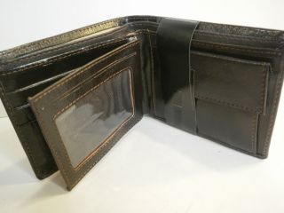 Wallets Genuine Leather Michigan Mens Wallet New