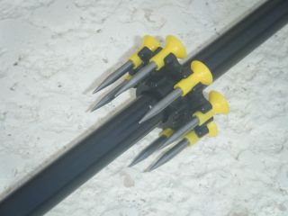  Blowgun Spike Darts 10 Pack with Dart Quiver