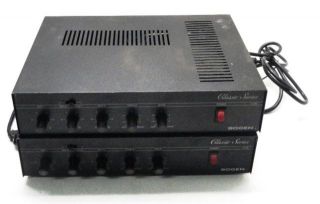 2X Bogen Communications Classic Series Public Address Amplifiers C 60 
