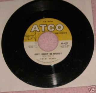 45 RPM Record Splish Splash by Bobby Darin