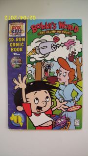 Bobbys World One Clump or Two CD ROM Comic Book 1st Edition Inverse 