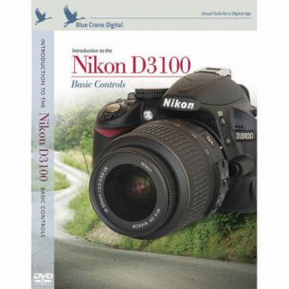Blue Crane NIKON D3100 DSLR Instructional DVD Guide VOL 1 BASIC 