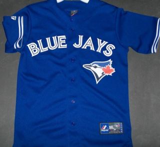 toronto blue jays blue style jersey by majestic features majestic 
