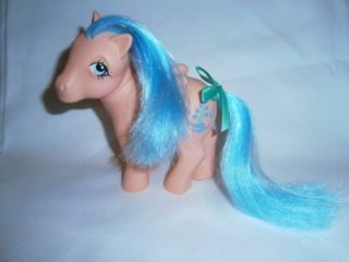 G1 My Little Pony UK Euro Flower Pegasus Bluebell Vintage