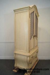 WHITE FURNITURE (Hickory White) 37 French Provincial Bombay Armoire 