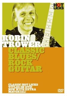 Robin Trower Classic Blues Rock Hot Licks Lick Library DVD HOT147 