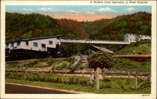   Operation in West Virginia WV Postcard Published in Bluefield