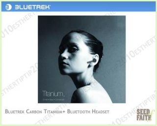Bluetrek Titanium+ Multipoint Bluetooth Headset 3.0 Mono for Mobile 