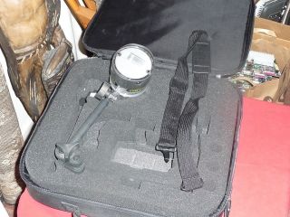 Bonica underwater strobe with arm and 1 ball clamp, case; substrobe 