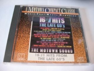 Motown Compact Classic CD 1987 Release BMG R B Soul