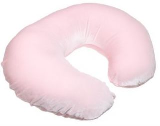 Boppy Nursing Pillow Cover Pink Luxe Velvet Soothing Excellent