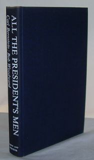   bernstein and bob woodward ny simon schuster 1974 first edition 6 3 8