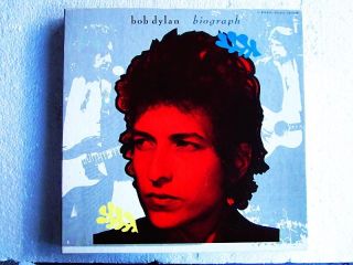  Bob Dylan Biograph 5 LP Box Set EX
