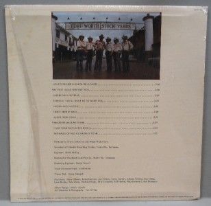 LONE STAR BEER & BOB WILLS MUSIC RED STEAGALL 1976 Dot Records Country 
