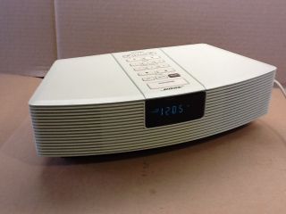 bose wave radio awr1 1w white for parts or repair