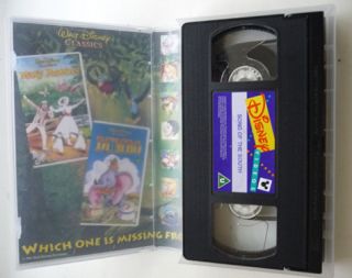 Disney Song of The South VHS Uncut Version