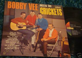 Bobby Vee Meets The Crickets LP Liberty LRP 3228