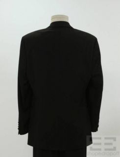 Boss Hugo Boss Mens 2pc Black Tuxedo Jacket Pants Set Size 40R