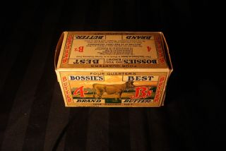  Bossie's Best Brand Butter Box