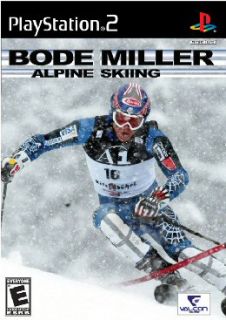 Bode Miller Olympic Champion Alpine Skiing PS2 New