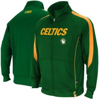 Boston Celtics Green Tailgate Time Full Zip Track Jacket   XL