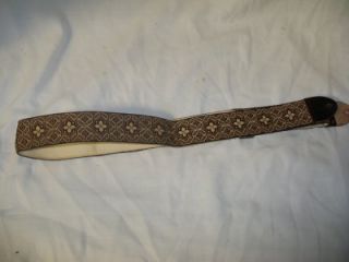 You are bidding on a vintage Bobby Lee guitar strap 50 long, most of 