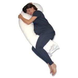 Snoozer Full Body Pillow Hypoallergenic Synthetic Fiber Filler